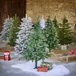 Sapin artificiel vert 467 branches Ø99xH180cm