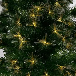 Sapin artificiel vert fibre optique h. 150 cm