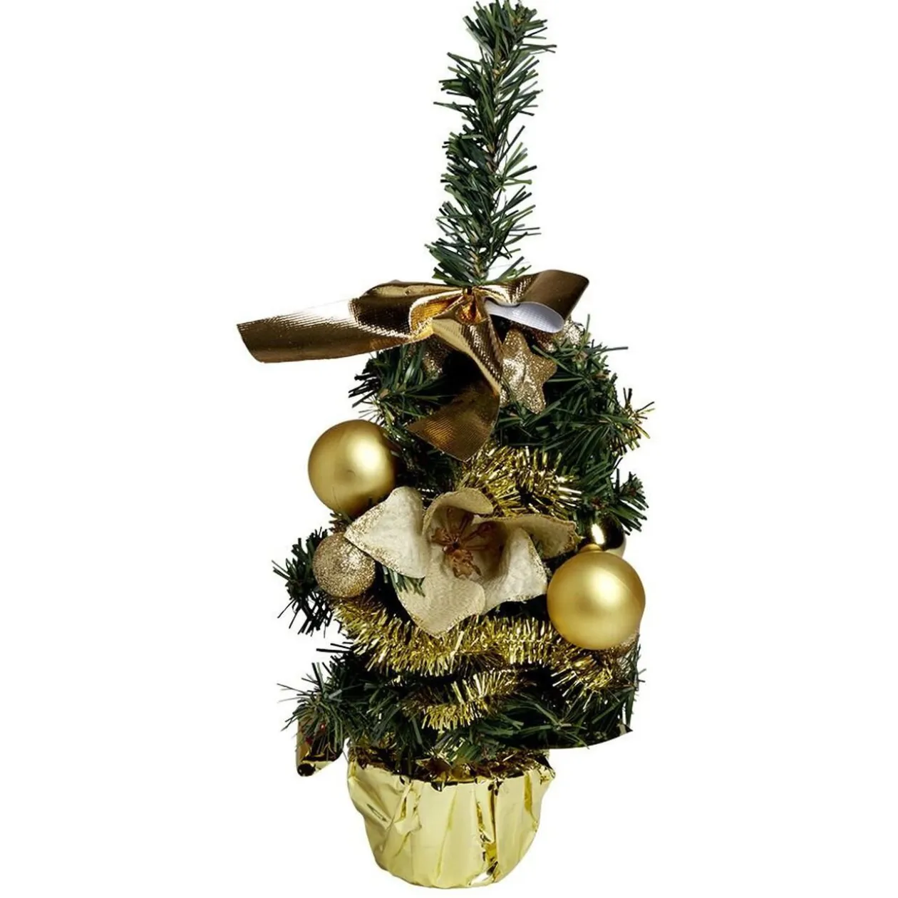 Sapin décor doré H36cm