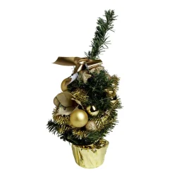 Sapin décor doré H36cm
