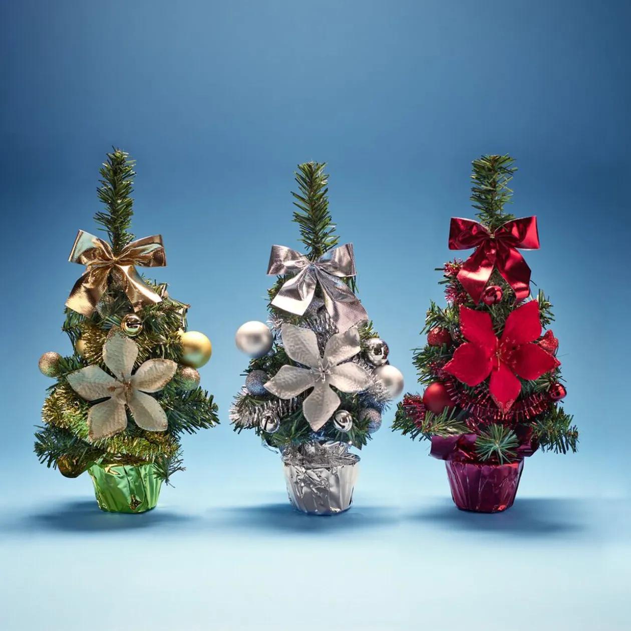 Sapin décor doré H36cm