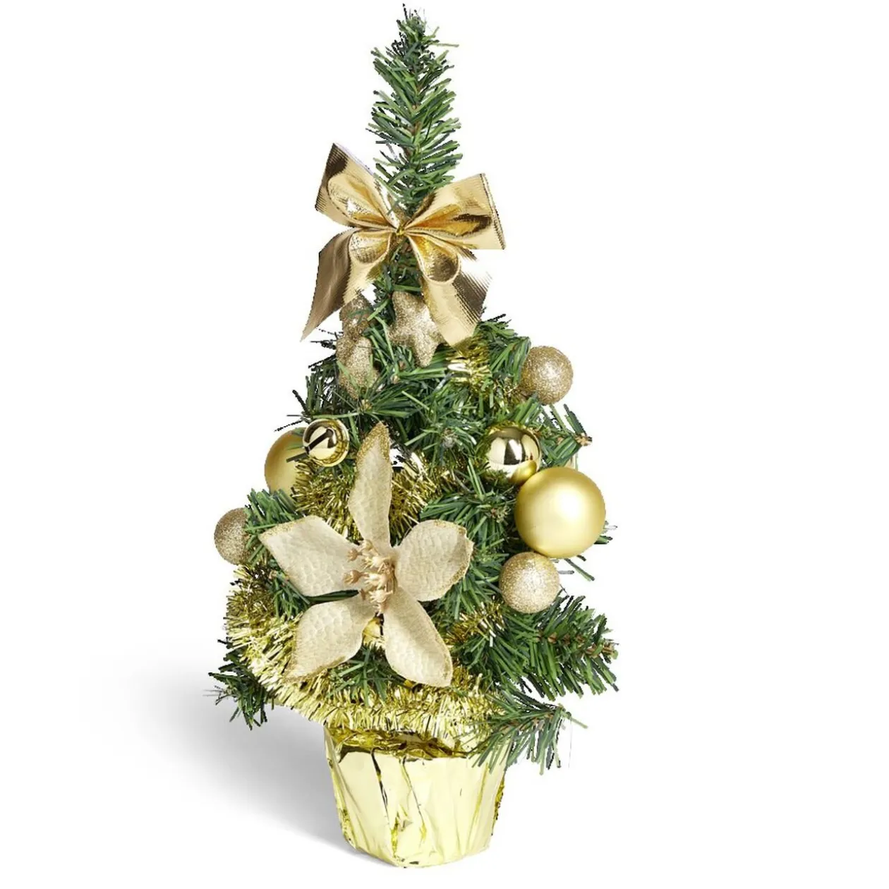 Sapin décor doré H36cm