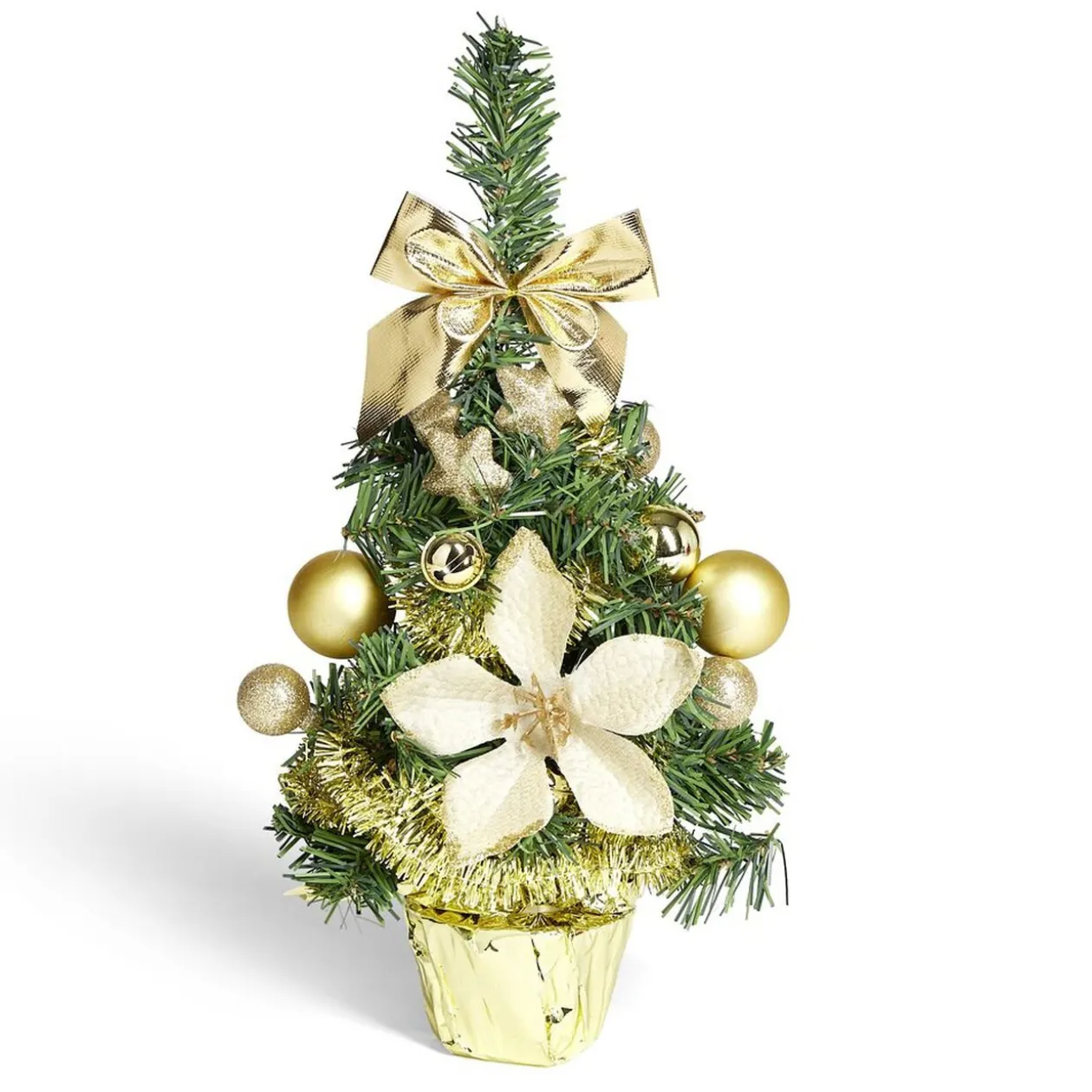 Sapin décor doré H36cm