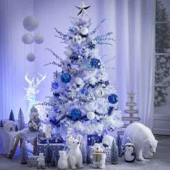 Sapin de Noël à poser en bois