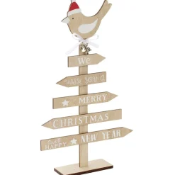 Sapin de Noël en bois à poser