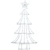 Sapin de Noël lumineux blanc 1,5 m