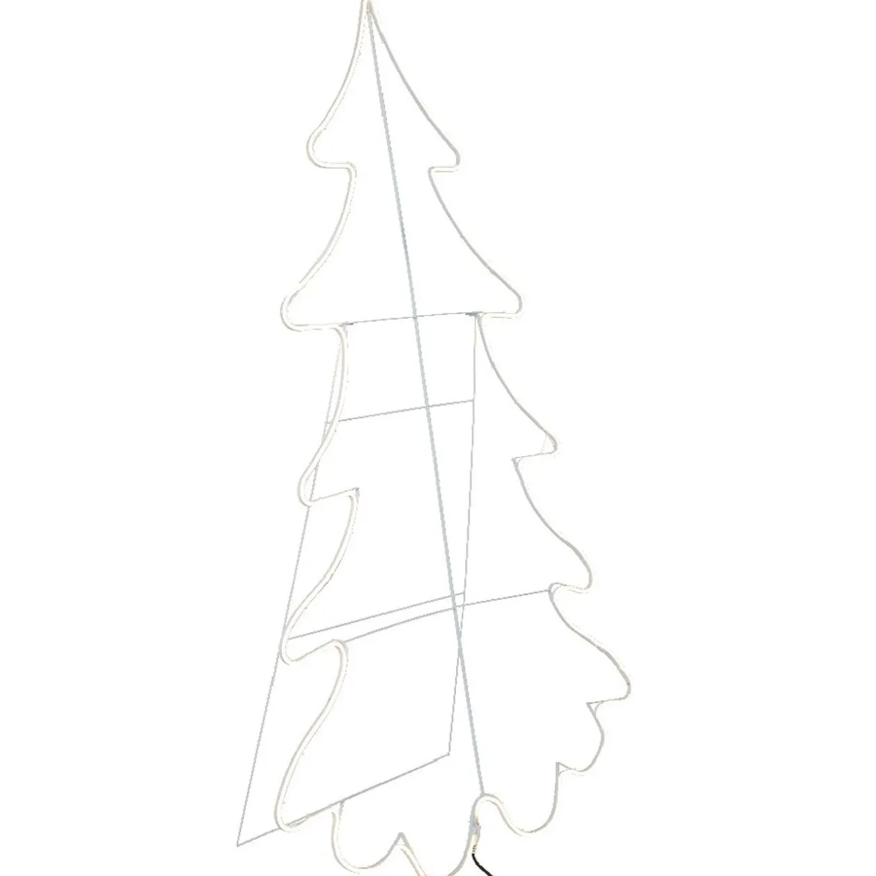 Sapin de Noël lumineux blanc 840 LED