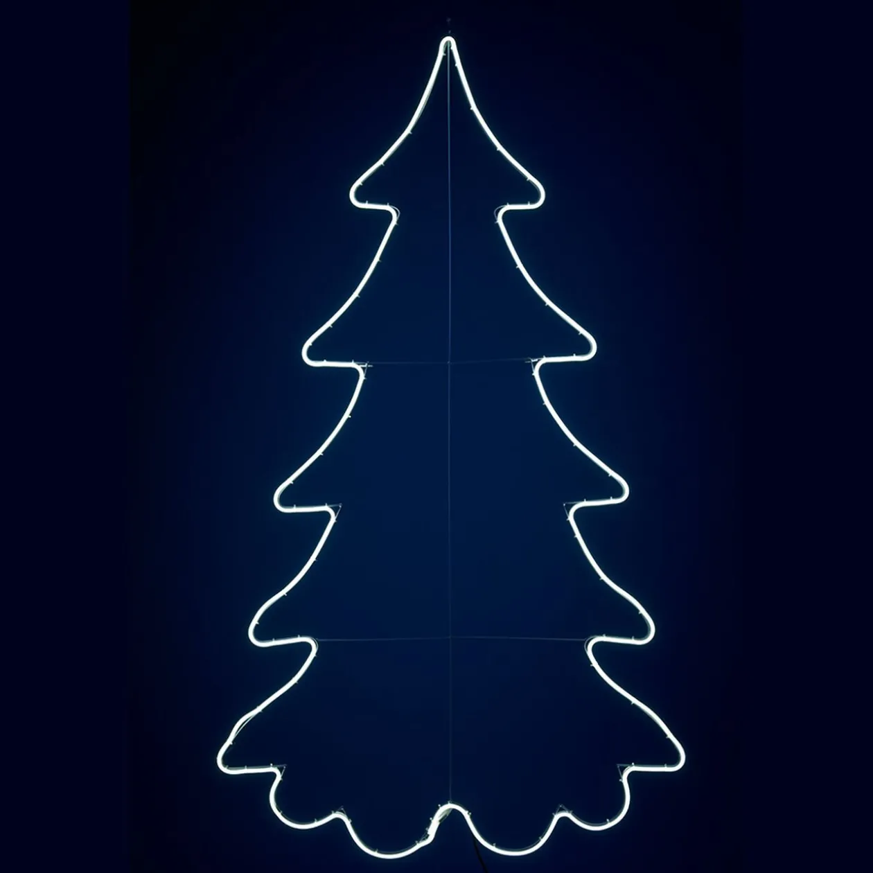 Sapin de Noël lumineux blanc 840 LED