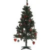 Sapin et ses 75 décorations h. 150 cm