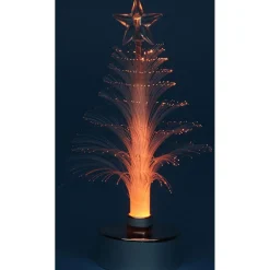 Sapin lumineux fibre optique multicolore
