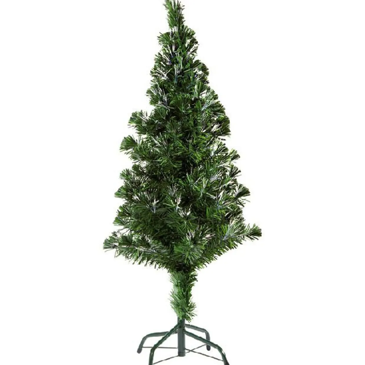 Sapin NOEl vert fibre optique H1,2 m