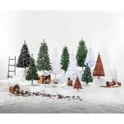 Sapin Noël bois flotté brun 0,53 m