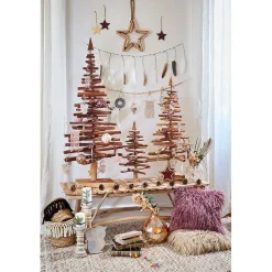 Sapin Noël bois flotté brun 0,9 m