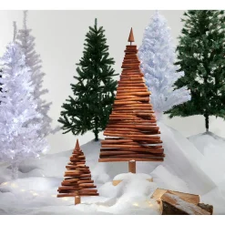 Sapin Noël bois flotté brun 0,9 m
