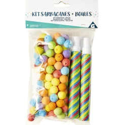 Sarbacane x5 et boule x100