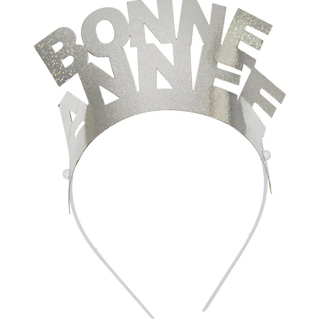 Serre tête Bonne Année holographique x 6