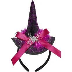 Serre tête chapeau de sorcière enfant