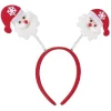 Serre tête de noël pour enfant en tissu