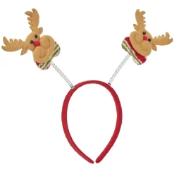 Serre tête de noël pour enfant en tissu