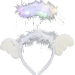 Serre-tête ange à LED multicolore