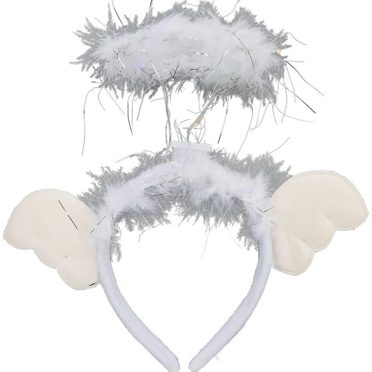 Serre-tête ange à LED multicolore