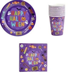 Service de table Halloween 10 personnes