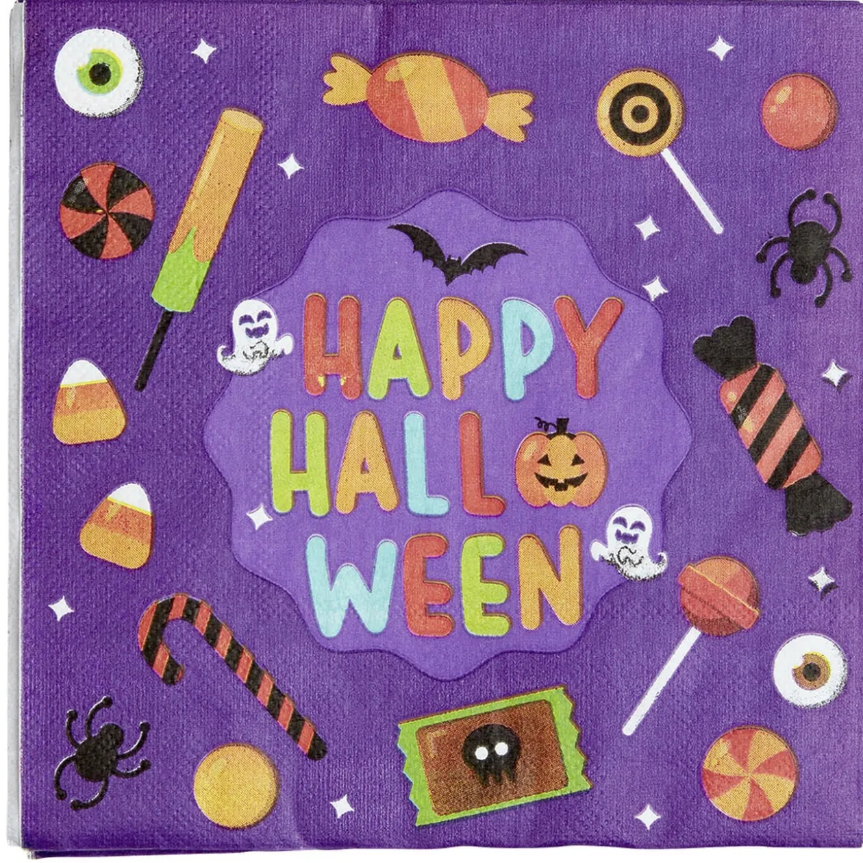 Service de table Halloween 10 personnes