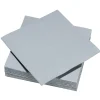 Serviette carrée gris clair 2 plis en papier x40
