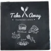 Serviette en papier 3 plis design Take away x20