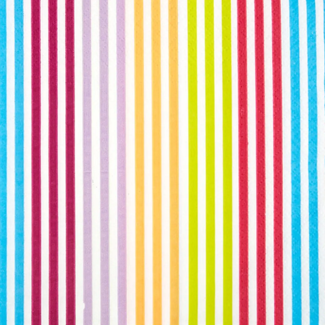 Serviette en papier arc en ciel x20
