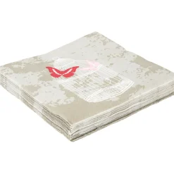 Serviette en papier cage aux papillons x20