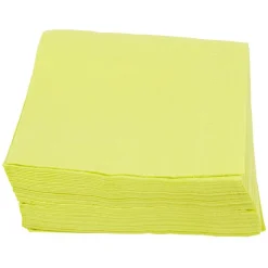 Serviette en papier couleur kiwi x50