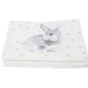 Serviette en papier design lapin x20