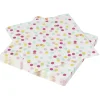 Serviette en papier imprimé pois x20