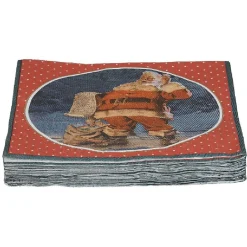 Serviette en papier motif Père Noël x20