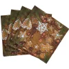Serviette en papier motif biscuits de Noël x20