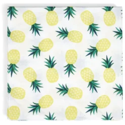 Serviette en papier motif ananas x20