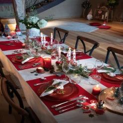 Serviette en papier pré-plié sapin blanc