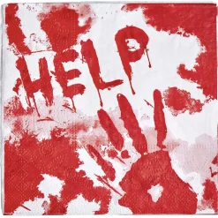 Serviette ensanglantée Blood x8