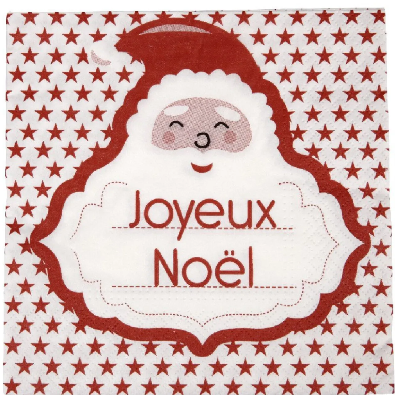 Serviette jetable design Père Noël x20
