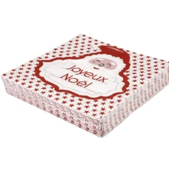 Serviette jetable design Père Noël x20