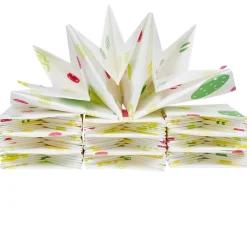 Serviette jetable pré pliée motif oeufs de Pâques x12