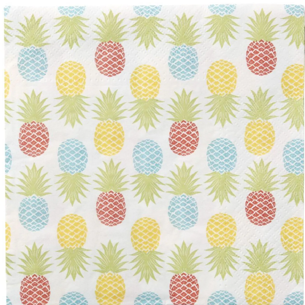 Serviette papier ananas x 20