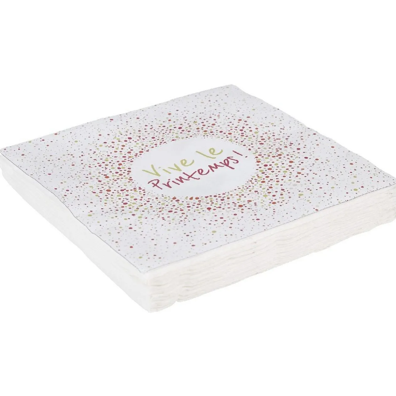 Serviette papier design printemps x 20