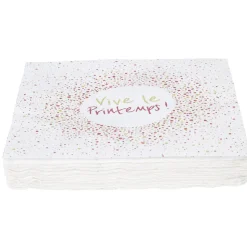 Serviette papier design printemps x 20