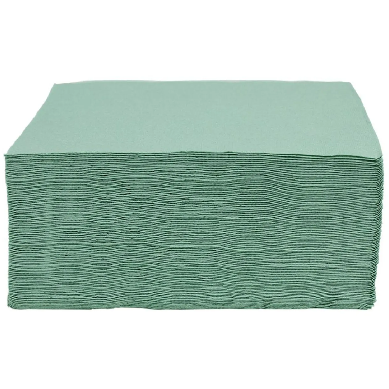 Serviette papier ouate vert 38x38cm x50