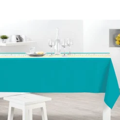 Set décoration de table anniversaire bleu