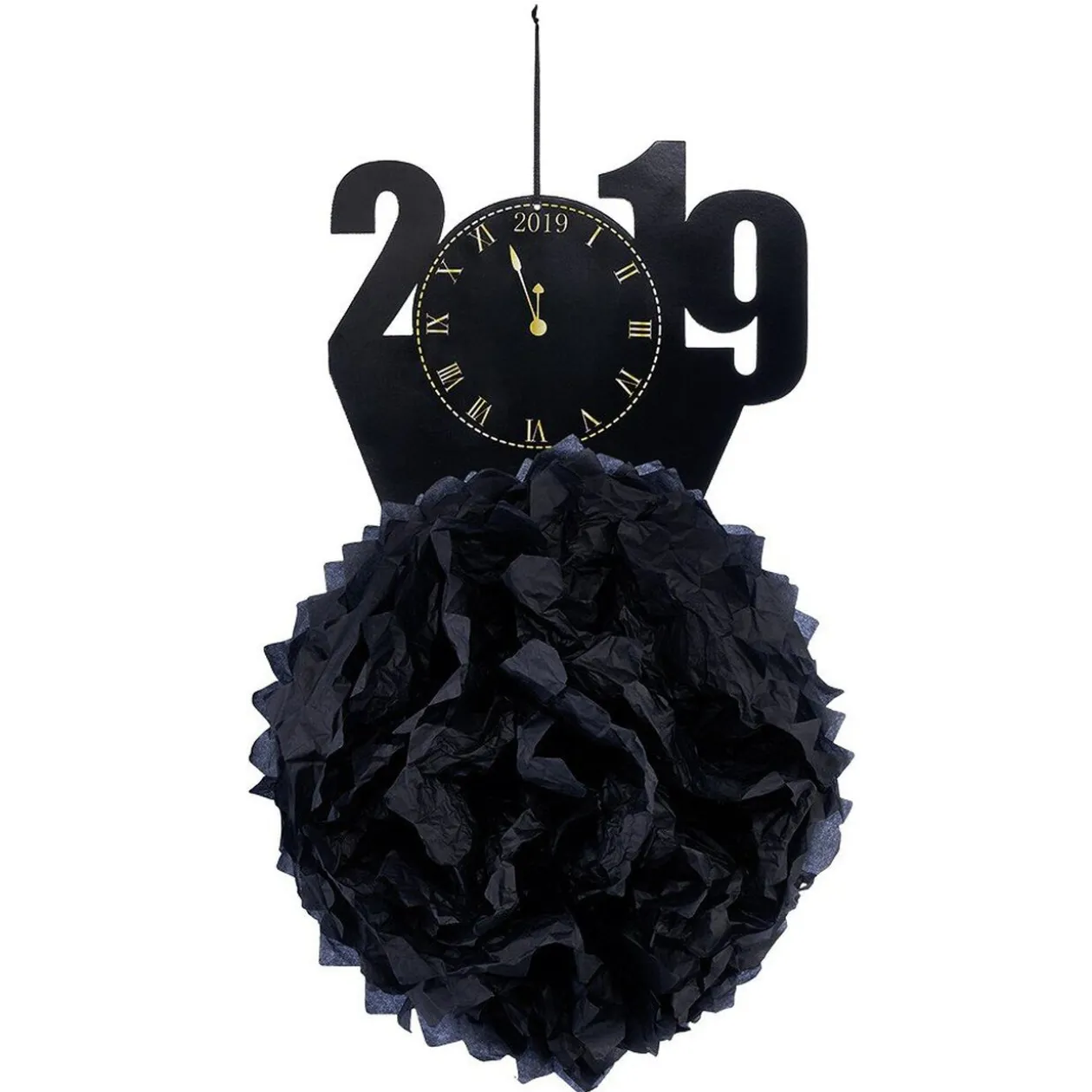 Set de décoration de fin d'année Horloge