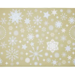 Set de table jetable Airlaid doré x12