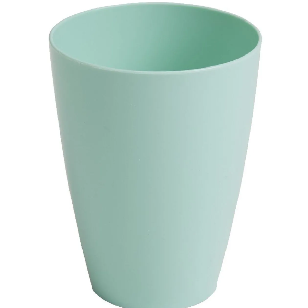 Set de vaisselle 12 pièces plastique uni bleu 4 personnes